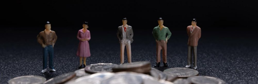 group-small-businessmen-standing-coins